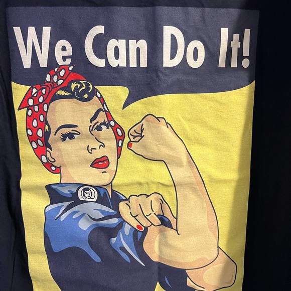 Women’s We Can Do It, Rosie The Riveter T-shirt - Picture 2 of 7